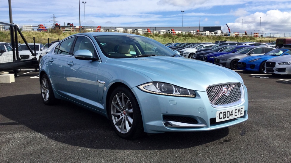 Jaguar XF Crystal Blue Automatic Auction DealerPX