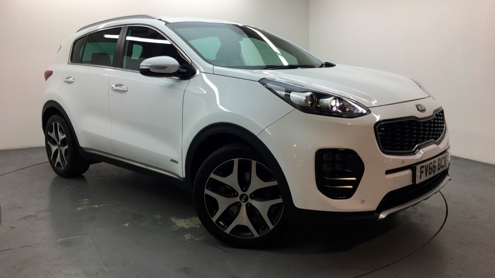 Kia Sportage 1 6 T Gdi Gt Line In Fusion White 19 495