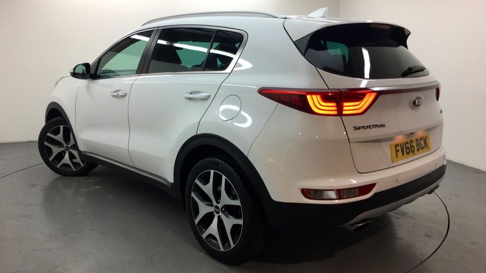 Kia Sportage 1 6 T Gdi Gt Line In Fusion White 19 495