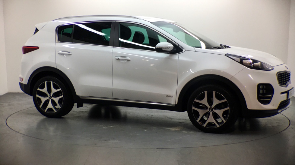Kia Sportage 1 6 T Gdi Gt Line In Fusion White 19 495