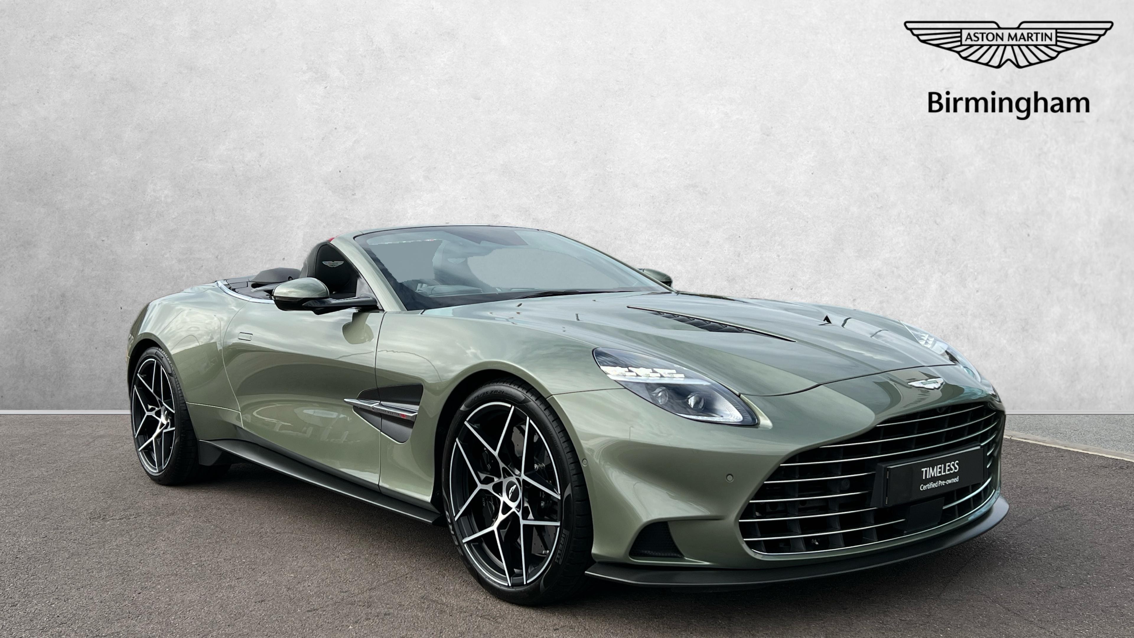 Green 2026 Aston Martin Vanquish Convertible Rear-wheel drive Automatic
