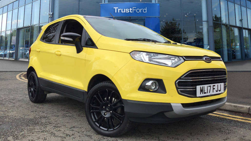 Ford ECOSPORT 2017 Bright Yellow £10,121 Wilmslow TrustFord