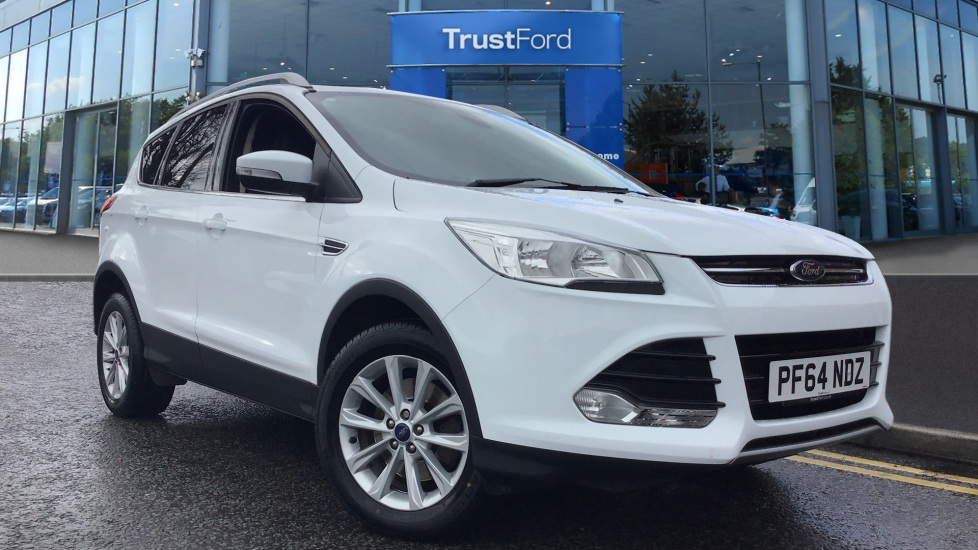 Ford KUGA 2014 Frozen White £9,200 Stockport TrustFord