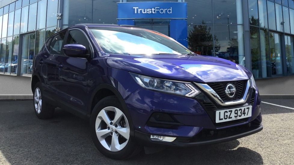 Nissan qashqai blue