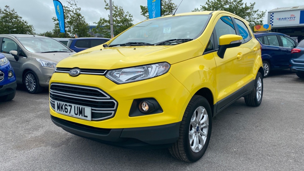 Ford ECOSPORT 2017 Bright Yellow £9,500 Weston Super Mare TrustFord