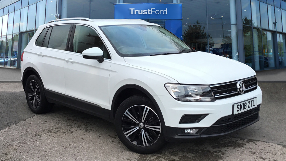 Volkswagen TIGUAN 2018 - White | £18,500 | Wilmslow | TrustFord