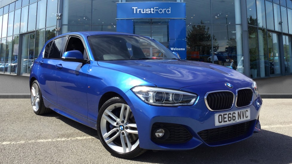 BMW 1 SERIES 2017 - Estoril Blue | £13,470 | Barnsley | TrustFord