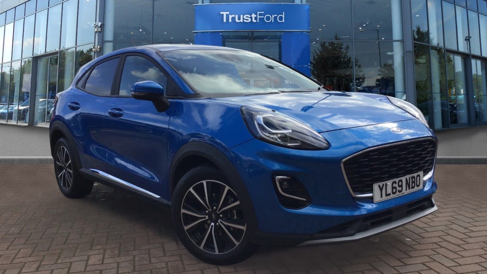 Ford PUMA 2020 Desert Island Blue £18,990 Lisburn TrustFord