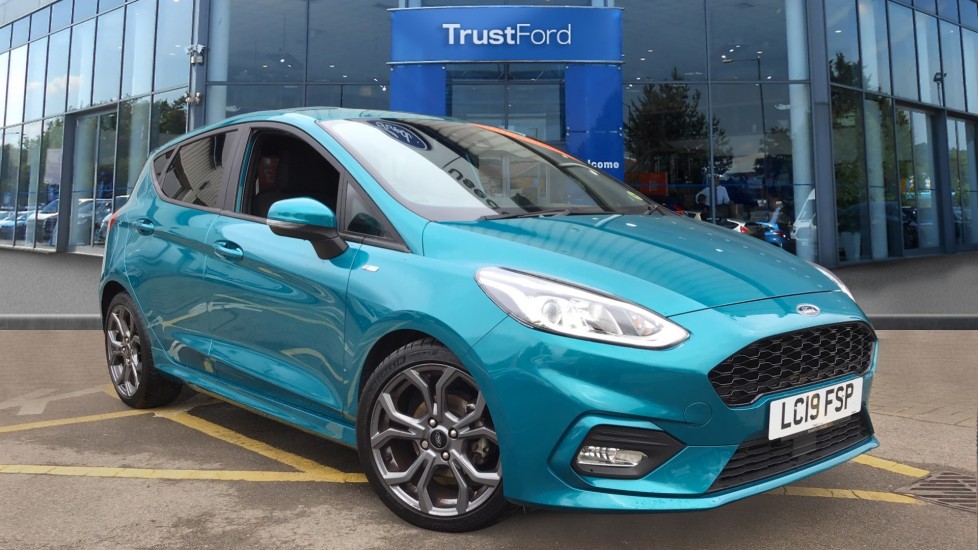 Ford FIESTA 2019 - Blue Wave | £13,300 | Cobham | TrustFord