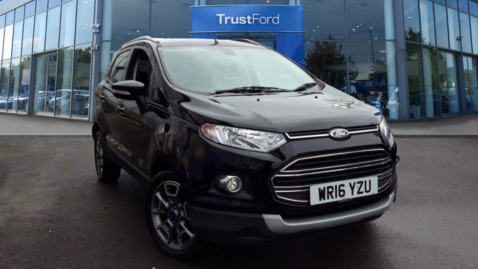 Ford ECOSPORT 2016 Black £10,000 TrustFord