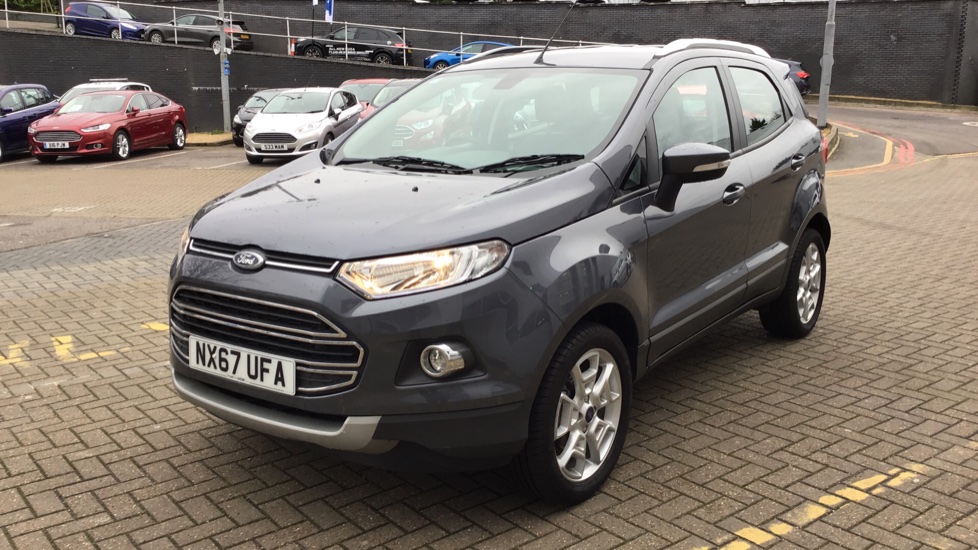 Ford ECOSPORT 2017 Grey £10,500 Edgware TrustFord