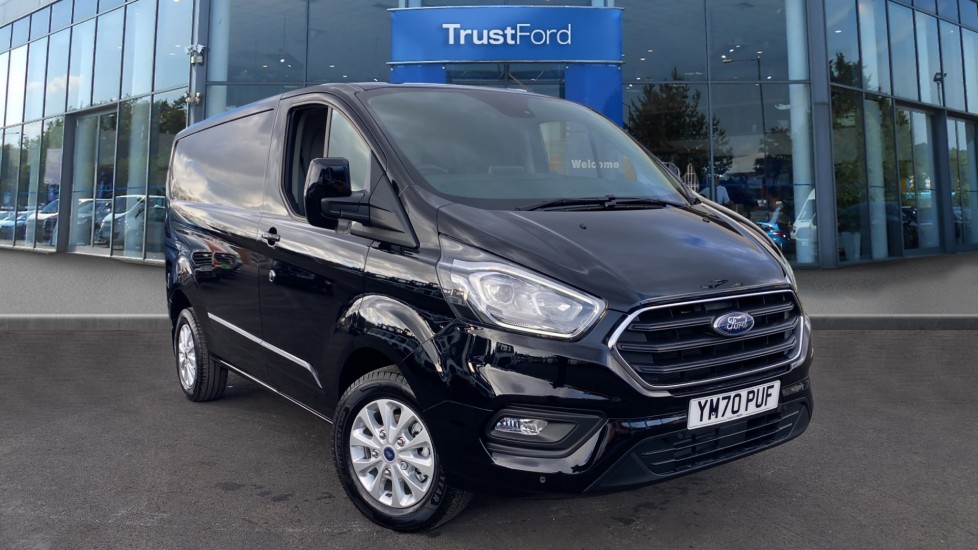 agate black ford transit custom