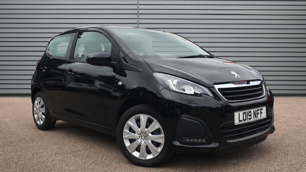 Used Peugeot 108 Hatchback 1.0 Active 5dr Manual Black LO19NFF Used