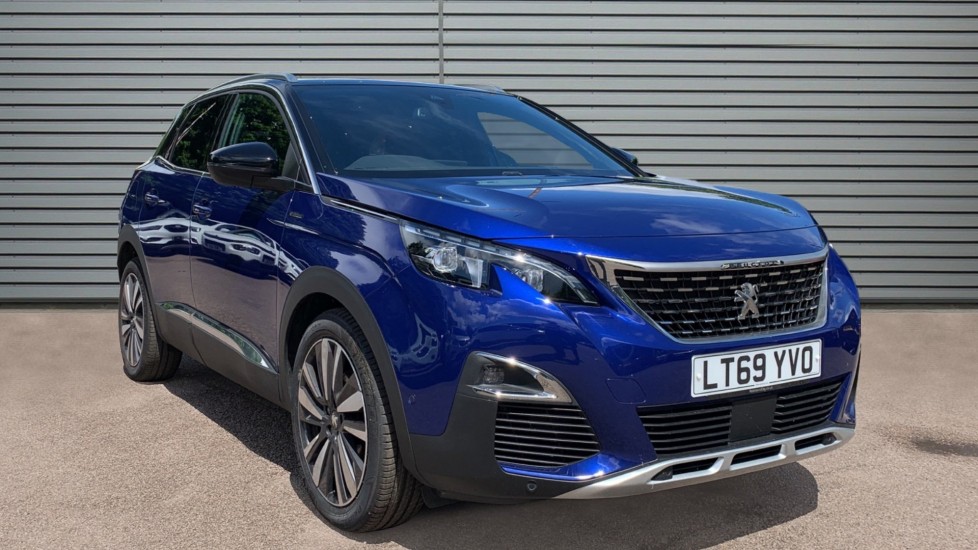 Used Peugeot 3008 Suv Suv 1 2 Puretech Gt Line Premium Euro 6 S S 5dr Manual Blue Lt69yvo Used Cars Robins Day Peugeot Hatfield