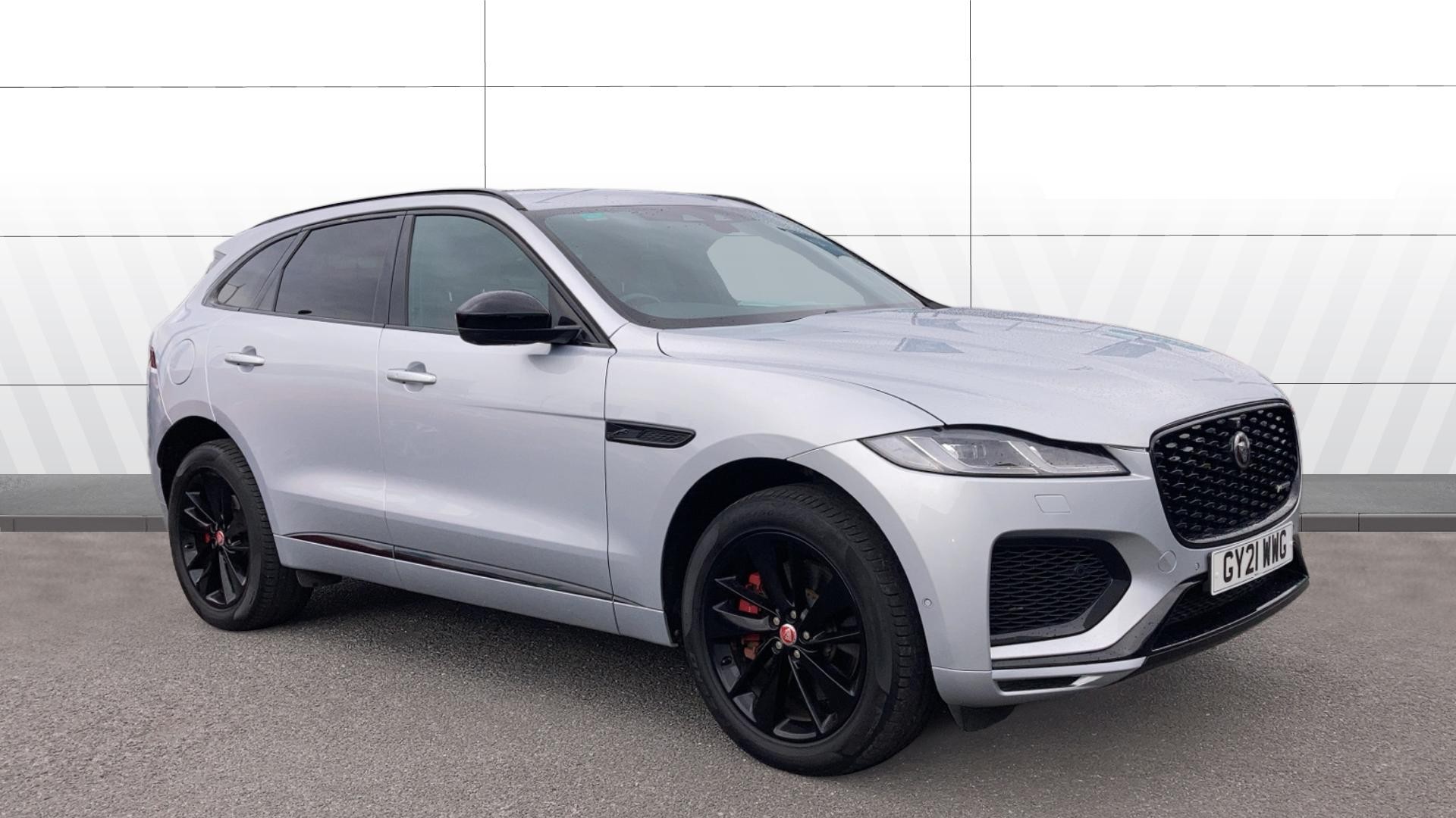 Jaguar F-PACE listing photo