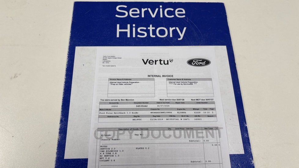Ford Focus 1.0 EcoBoost 125 Active 5dr Petrol Hatchback - Image 6