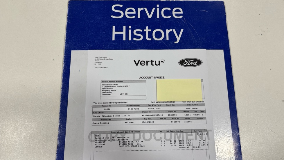 Ford Fiesta 1.0 EcoBoost Hybrid mHEV 125 Titanium 5dr Petrol Hatchback - Image 5