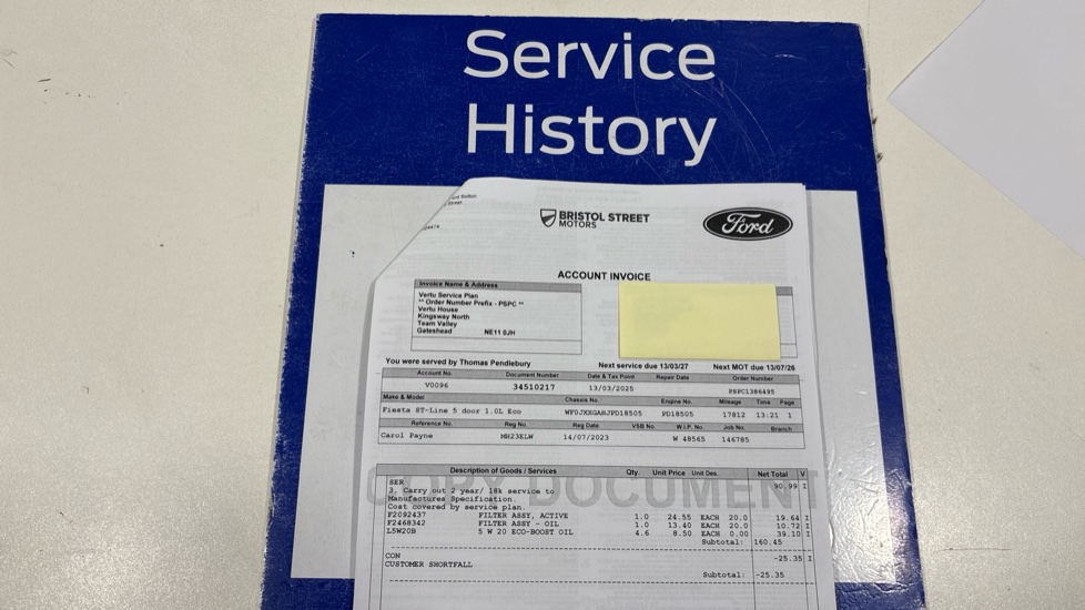 Ford Fiesta 1.0 EcoBoost ST-Line 5dr Petrol Hatchback - Image 5