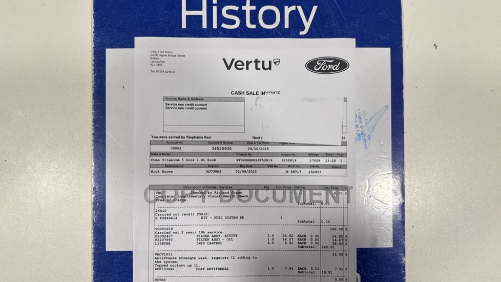 Ford Puma 1.0 EcoBoost Hybrid mHEV Titanium 5dr Petrol Hatchback - Image 5