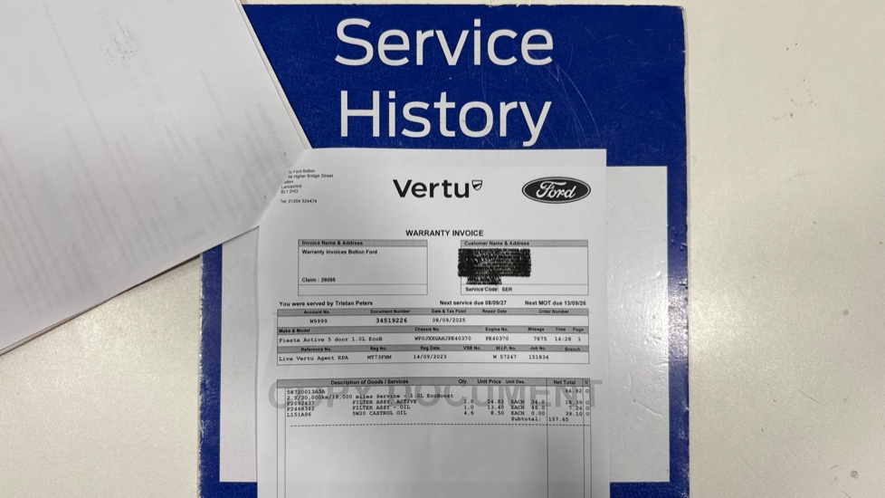 Ford Fiesta 1.0 EcoBoost Active 5dr Petrol Hatchback - Image 5