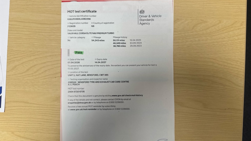 Vauxhall Corsa 1.2 Turbo Elite Nav Premium 5dr Petrol Hatchback - Image 47