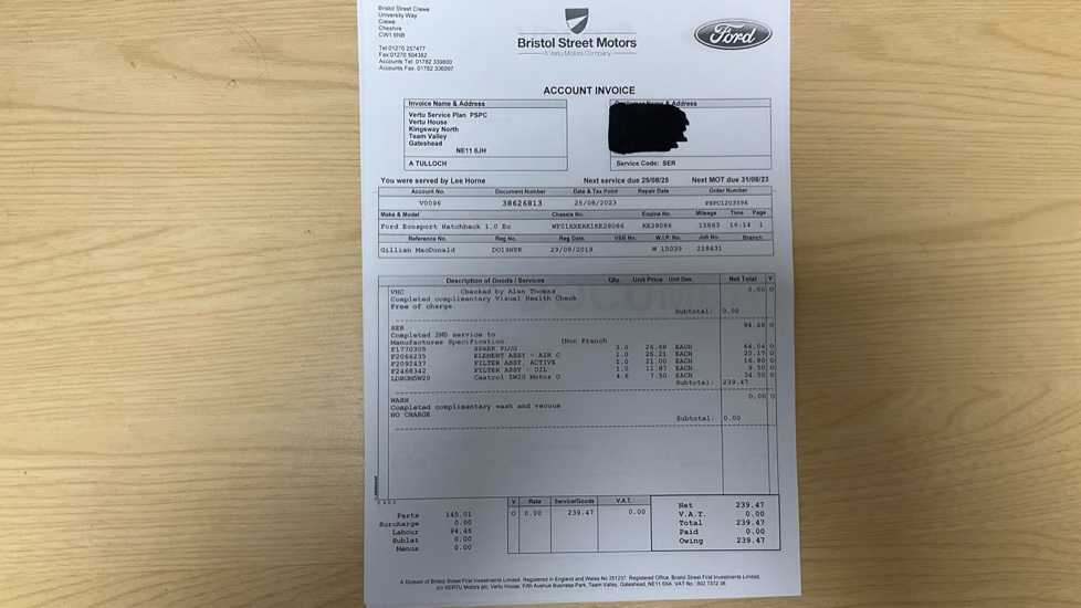 Ford EcoSport 1.0 EcoBoost 125 Titanium 5dr Petrol Hatchback - Image 36