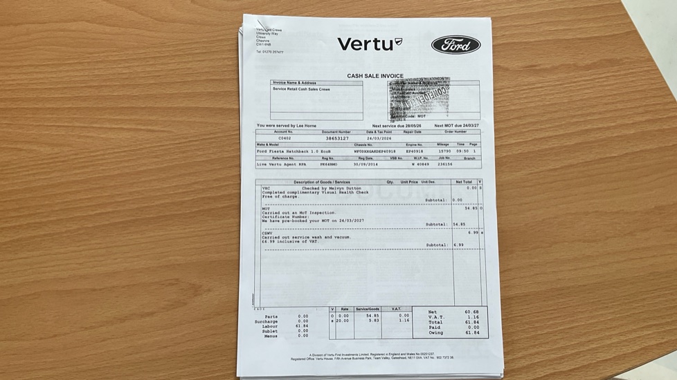 Ford Fiesta 1.0 EcoBoost Zetec 5dr Powershift Petrol Hatchback - Image 29