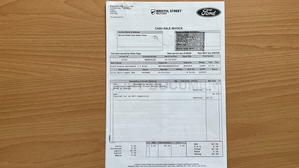 Ford Fiesta 1.0 EcoBoost Zetec 5dr Powershift Petrol Hatchback - Image 31