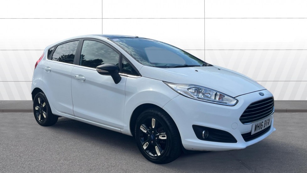 Ford Fiesta 1.0 EcoBoost Zetec White 5dr Petrol Hatchback - Image 1