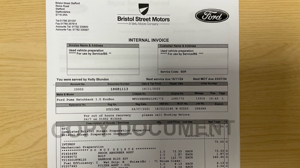 Ford Puma 1.0 EcoBoost Hybrid mHEV ST-Line X 5dr Petrol Hatchback - Image 44