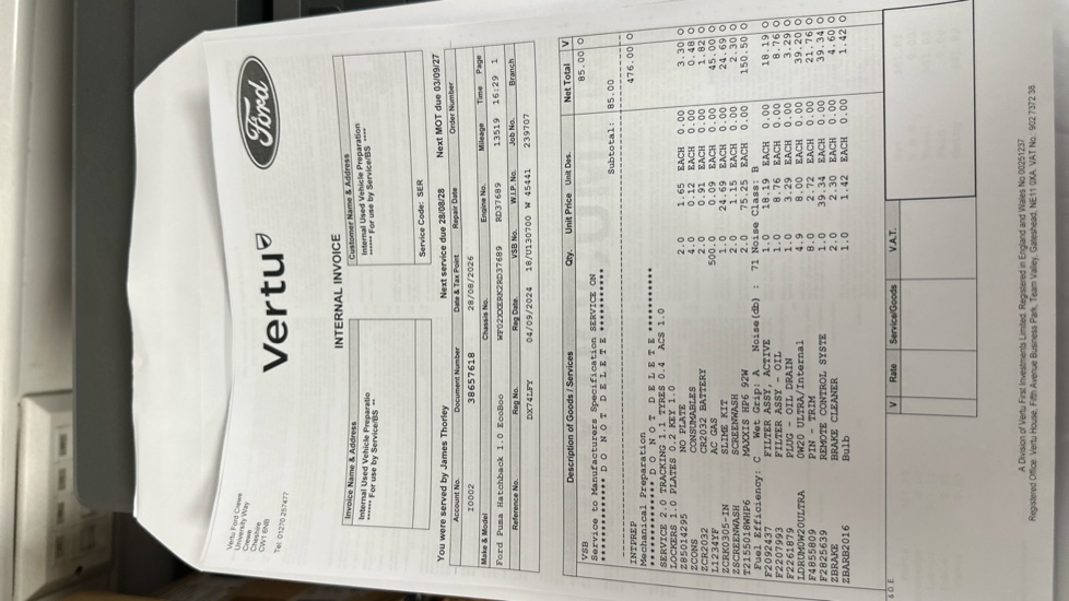 Ford Puma 1.0 EcoBoost Hybrid mHEV 155 ST-Line X DCT 5dr Petrol Hatchback - Image 42