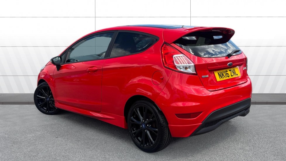 Ford Fiesta 1.0 EcoBoost 140 Zetec S Red 3dr Petrol Hatchback - Image 2