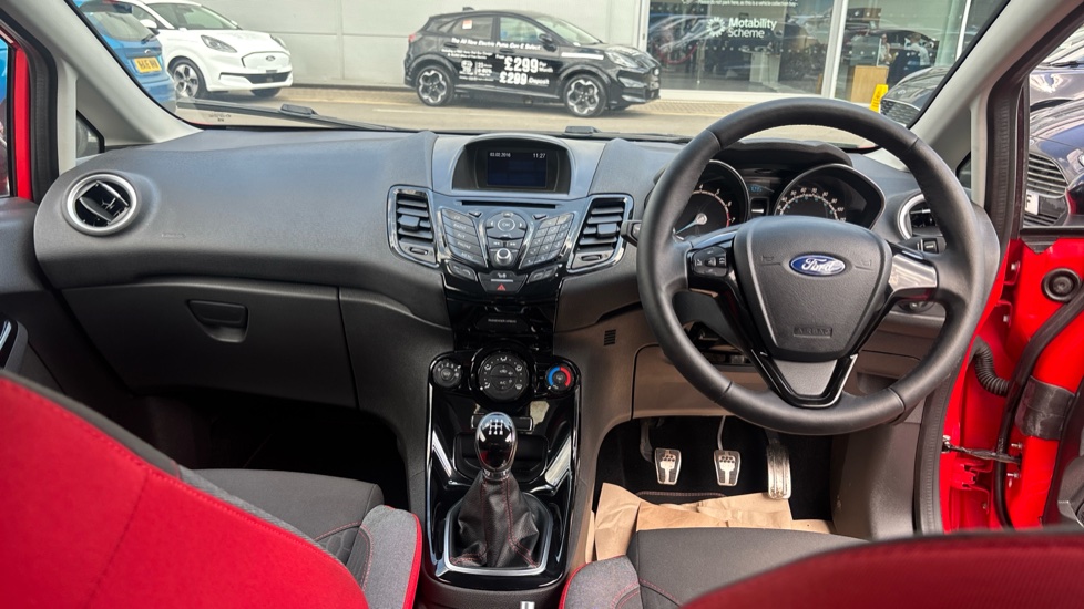 Ford Fiesta 1.0 EcoBoost 140 Zetec S Red 3dr Petrol Hatchback - Image 10