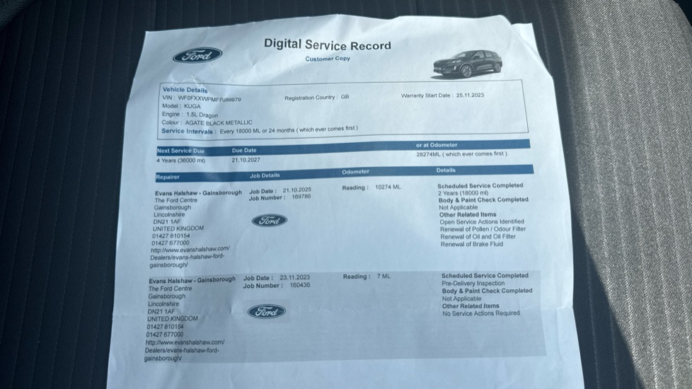 Ford Kuga 1.5 EcoBoost 150 Titanium Edition 5dr Petrol Estate - Image 21