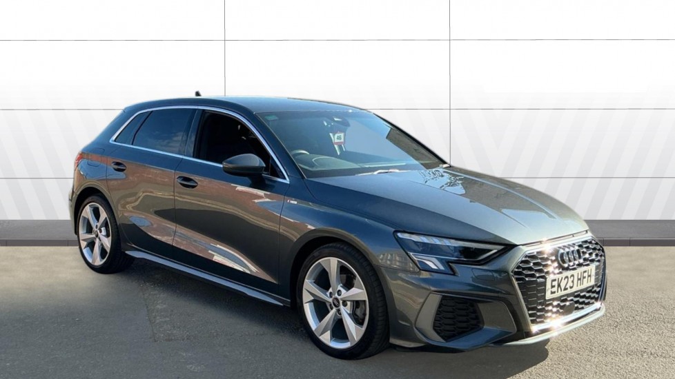 Audi A3 30 TFSI S Line 5dr S Tronic Petrol Hatchback - Image 1