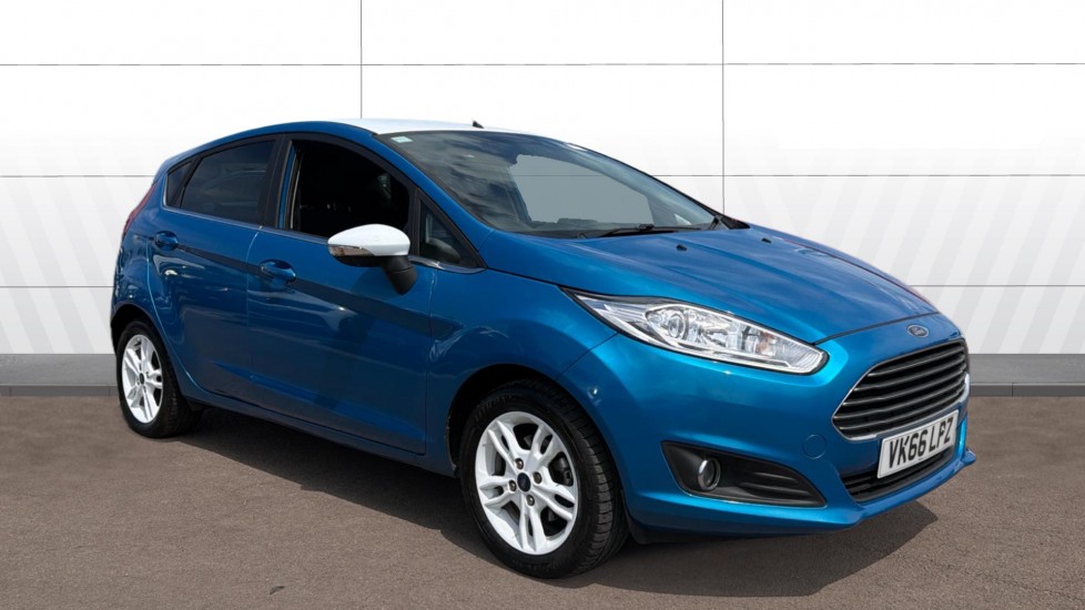 Ford Fiesta 1.25 82 Zetec Blue 5dr Petrol Hatchback - Image 1