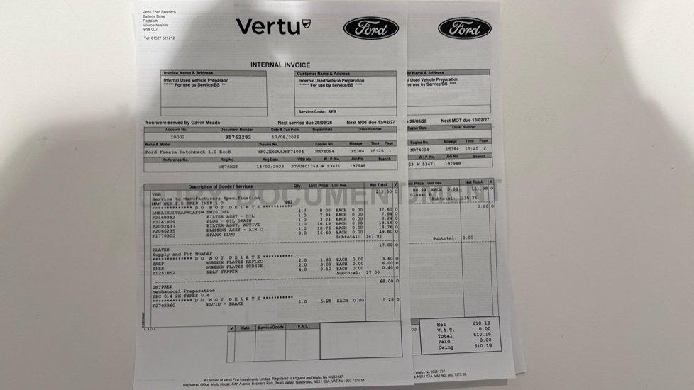 Ford Fiesta 1.0 EcoBoost Trend 5dr Petrol Hatchback - Image 33