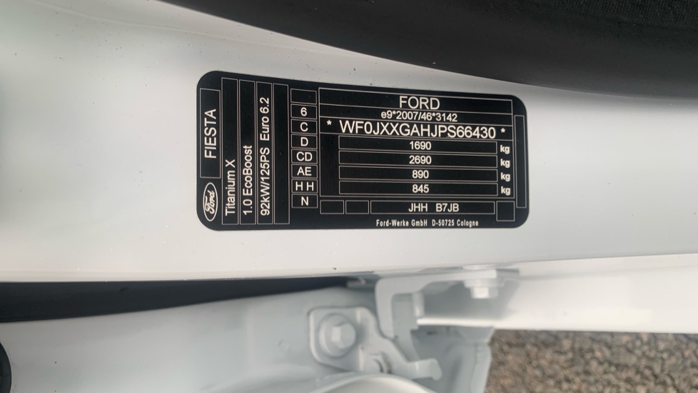 Ford Fiesta 1.0 EcoBoost Hbd mHEV 125 Titanium X 5dr Petrol Hatchback - Image 40