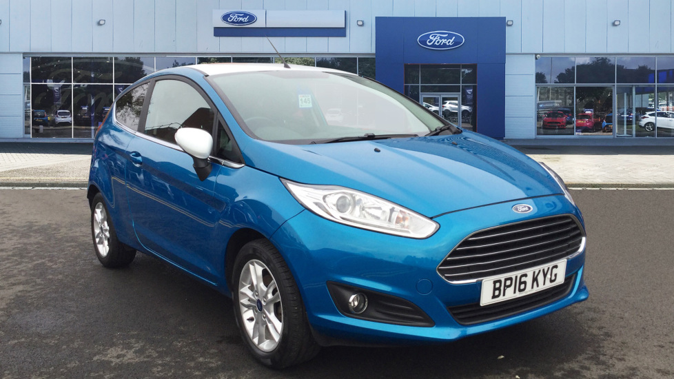 Used Ford Fiesta 1 25 82 Zetec Blue 3dr Petrol Hatchback For Sale