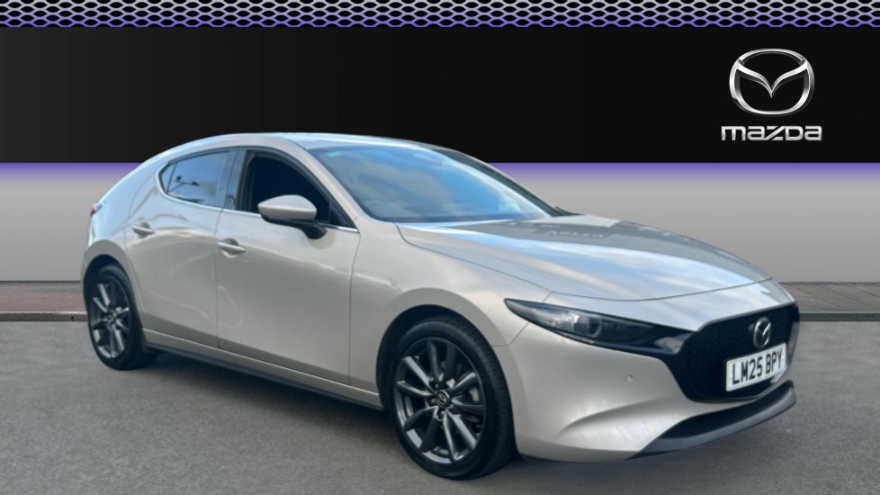 Mazda 3 2.5 e-Skyactiv G MHEV 140 Exclusive-Line 5dr Auto Petrol Hatchback - Image 1