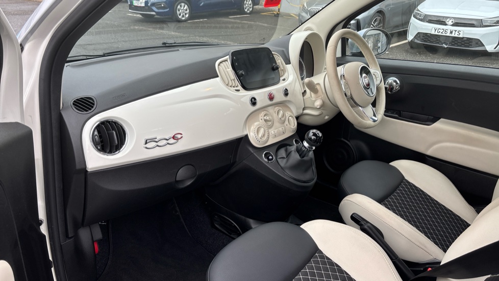 Fiat 500 1.0 Mild Hybrid Dolcevita [Part Leather] 2dr Petrol Convertible - Image 9