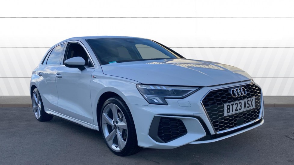 Audi A3 30 TFSI S Line 5dr S Tronic Petrol Hatchback - Image 1