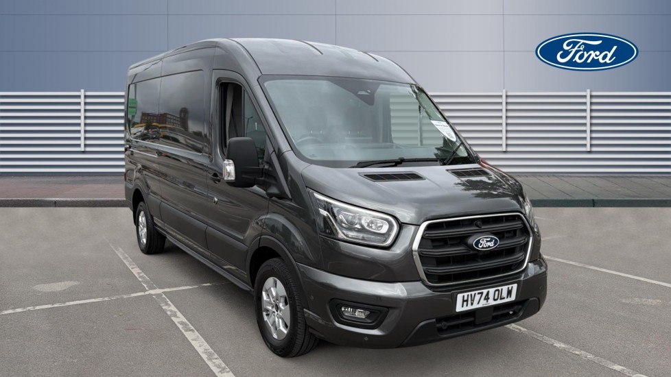 Ford Transit 350 L3 Diesel Fwd 2.0 EcoBlue 165ps H2 Limited Van Auto [Nav] - Image 1