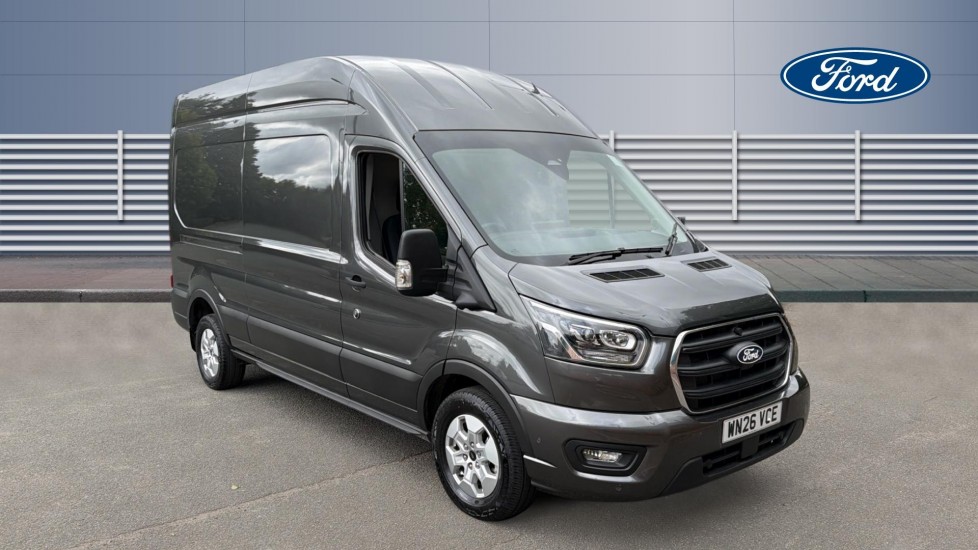 Ford Transit 350 L3 Diesel Fwd 2.0 EcoBlue 130ps H3 Limited Van Auto [8S] [Nav] - Image 1