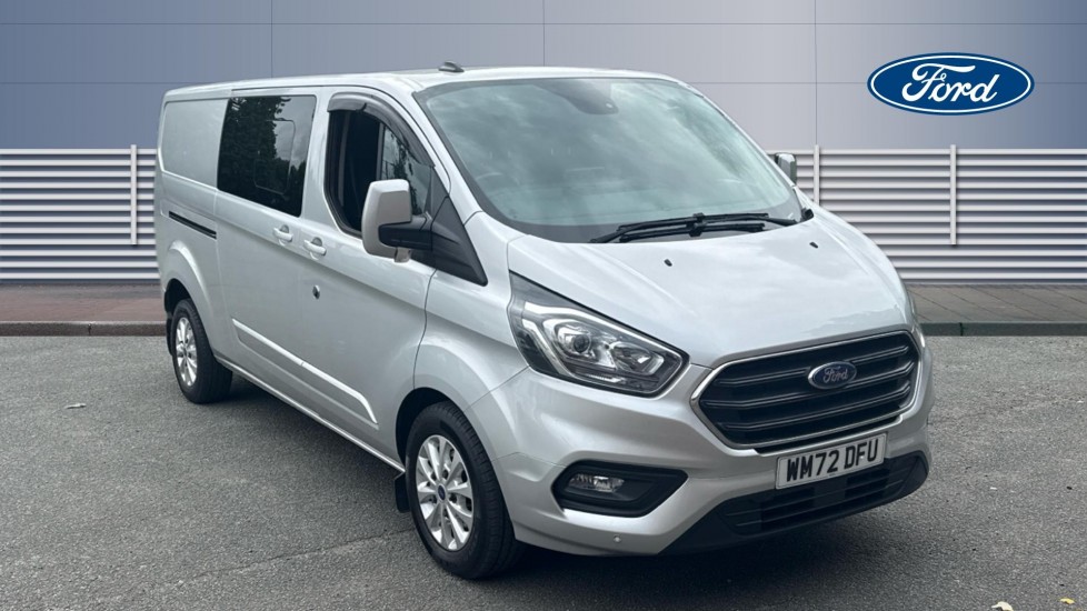 Ford Transit Custom 320 L2 Diesel Fwd 2.0 EcoBlue 170ps Low Roof D/Cab Limited Van Auto - Image 1
