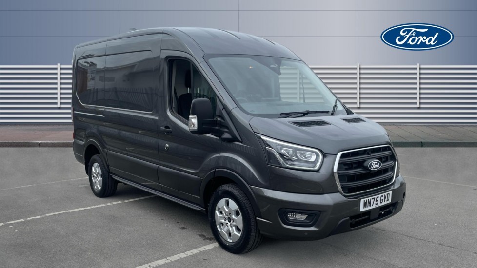 Ford Transit 350 L2 Diesel Fwd 2.0 EcoBlue 130ps H2 Limited Van Auto [8S] [Nav] - Image 1