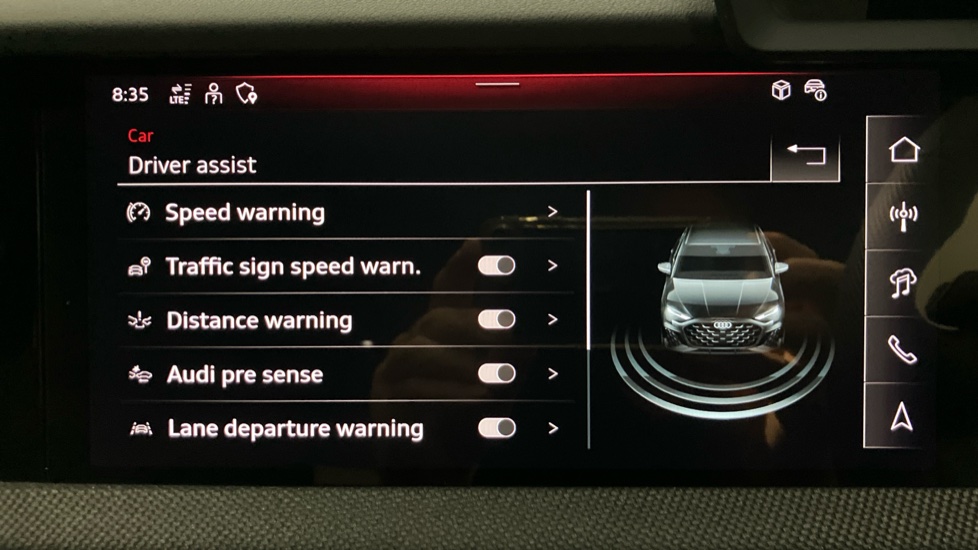 Audi A3 35 TFSI Black Edition 4dr Petrol Saloon - Image 37