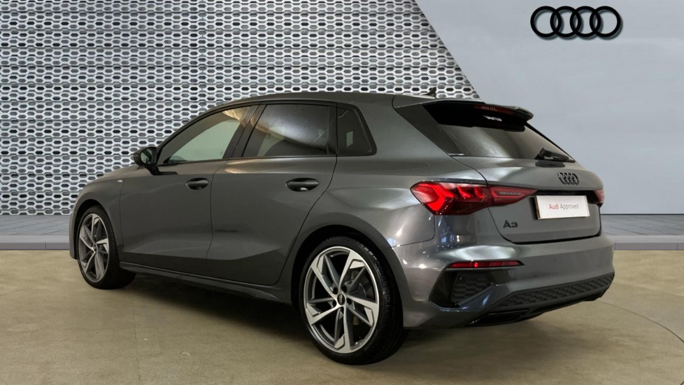 Audi A3 35 TFSI Black Edition 5dr S Tronic Petrol Hatchback - Image 3
