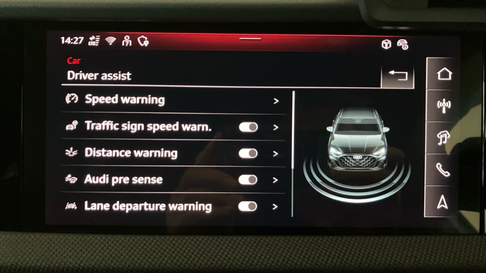 Audi A3 35 TFSI Black Edition 4dr S Tronic Petrol Saloon - Image 44