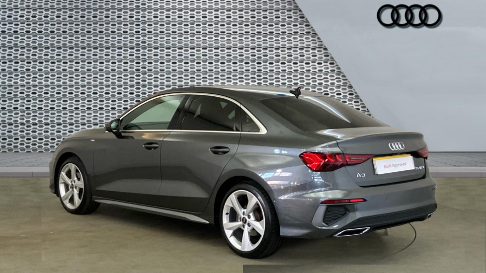 Audi A3 35 TFSI S Line 4dr S Tronic Petrol Saloon - Image 3